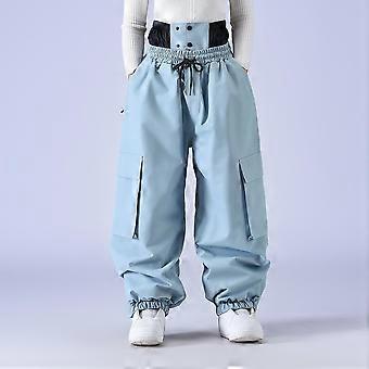 Pantaloni da sci per uomo e donna, caldi, isolanti, impermeabili, antivento, unisex, traspiranti, per sport, allenamento, snowboard e neve.