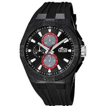 Lotus Marc Marquez kvarts analog man klocka med silikonarmband L15970/6