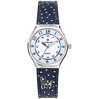 Lulucastagnette ? ministar ? 38852 ? Children's Watch Analog Kid's Quartz Watch with Cowhide Bracelet 38852