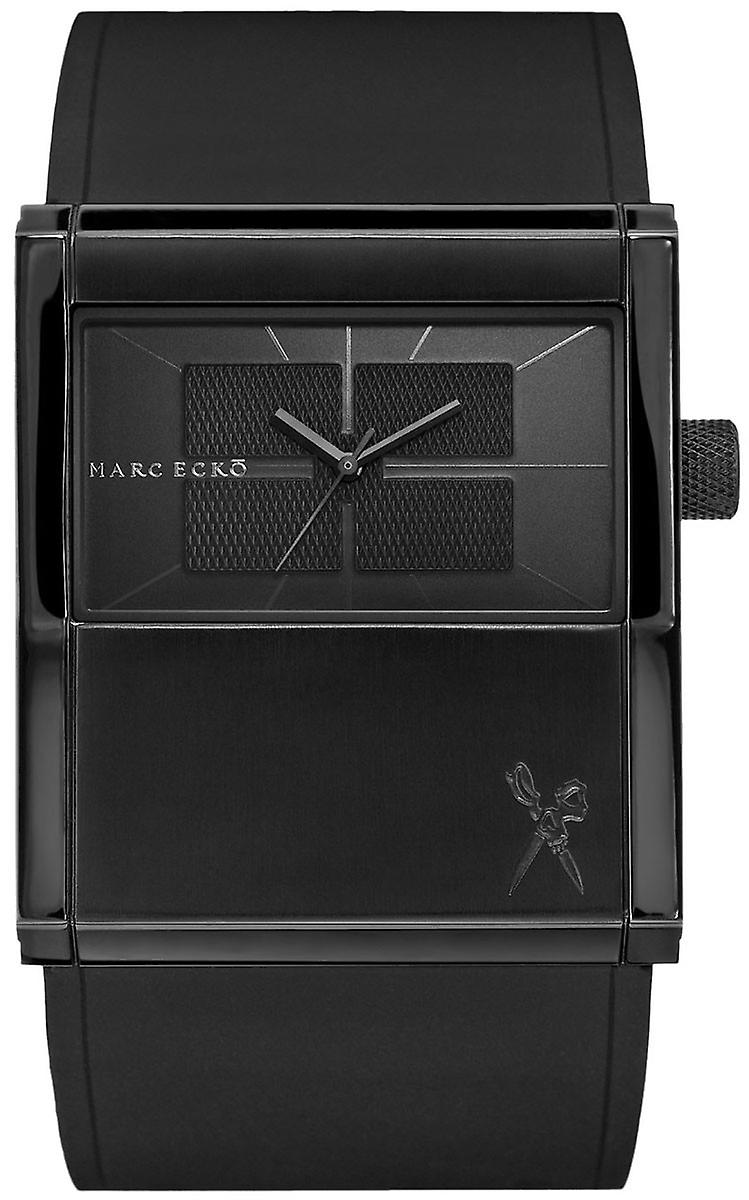 Marc Ecko Destroyer Quartz Analog Man Watch with Silicone Bracelet E12523G1
