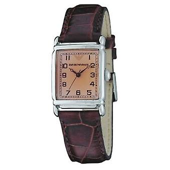 Armani Classics kvarts analoge kvinner klokke med AR0204 cowskin armbånd