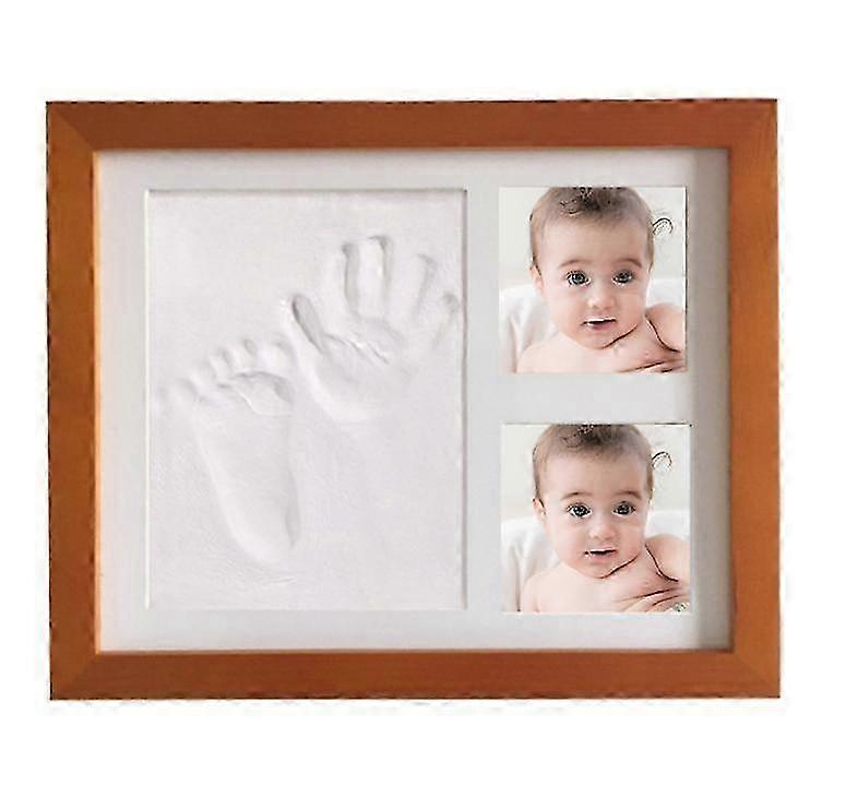 Wood Frame Baby Print Memory Kit