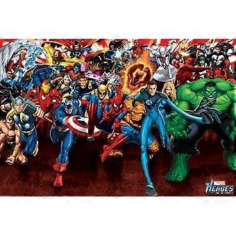 Marvel Comics: Helden in Actie, puzzel, modelnummer ZRB521.