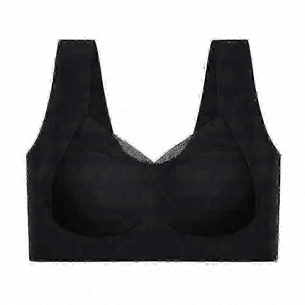 Posture Correcting Wireless Push-Up Bra, Ergonomic Cross-Back Design