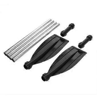 Kajak Peddel, 2 Stuks Aluminium Afneembare Combinatie 126 cm