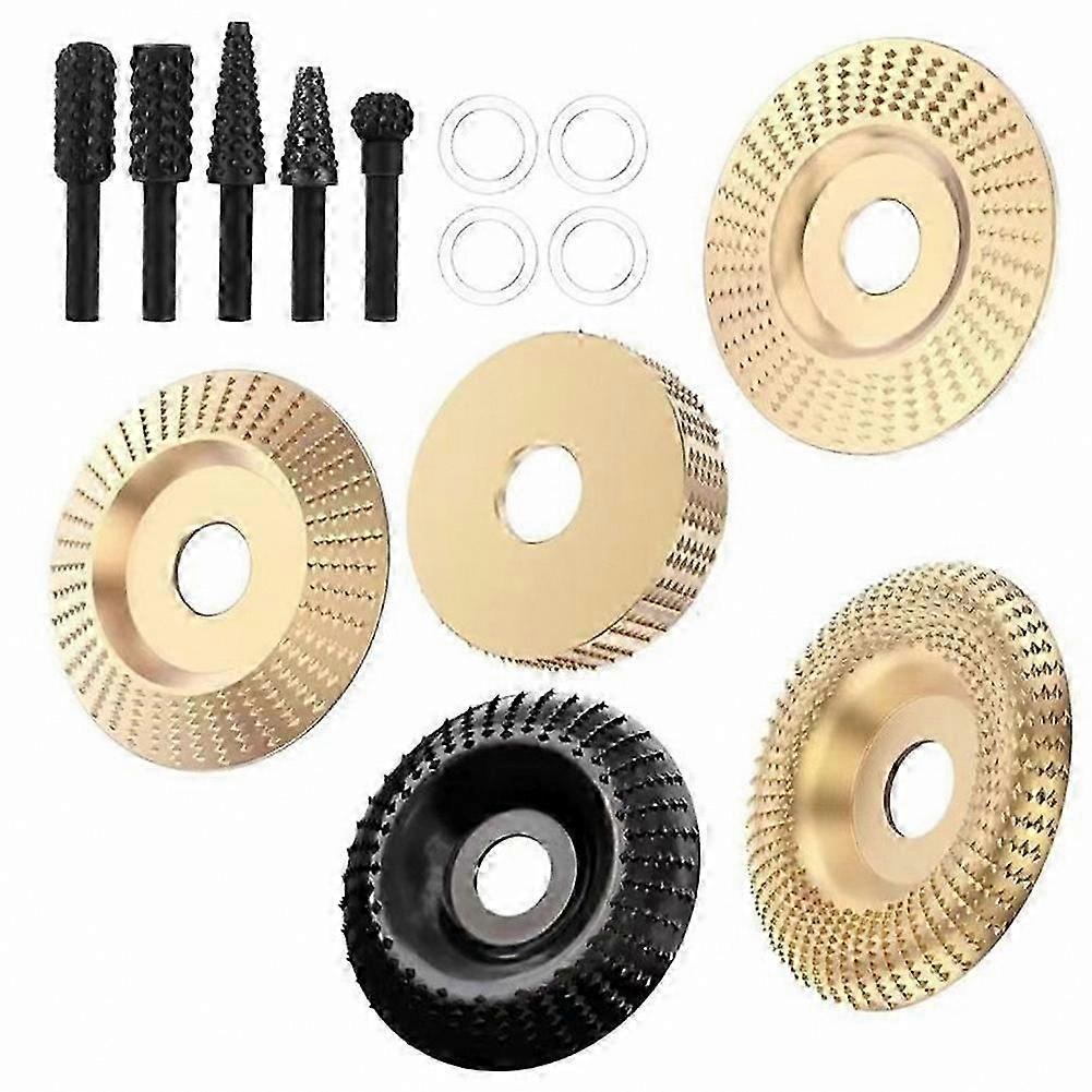 Wood Carving Abrasive Wheels Kit