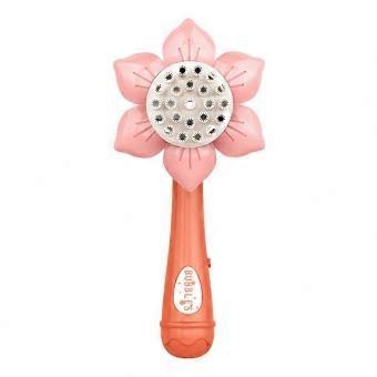 23Holes Electric Bubble Gun, Sunflower Shower Shape, Bubble Machine for Kids