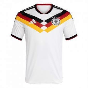Adidas fotbollströja för herrar, VM 2026, Tyskland, DFB (det tyska fotbollsförbundet), hemmatröja.