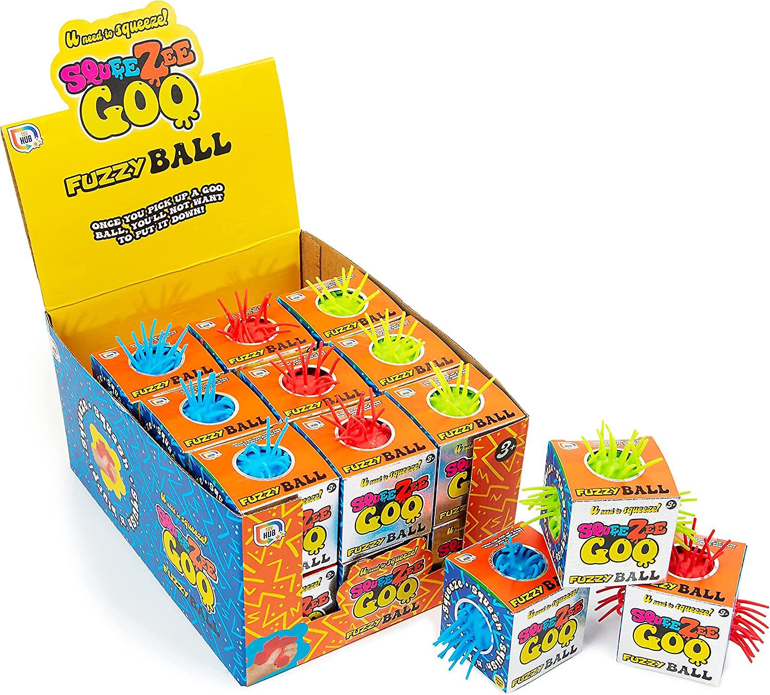 SqueeZee Goo Fuzzy Ball (jedna dostarczona)