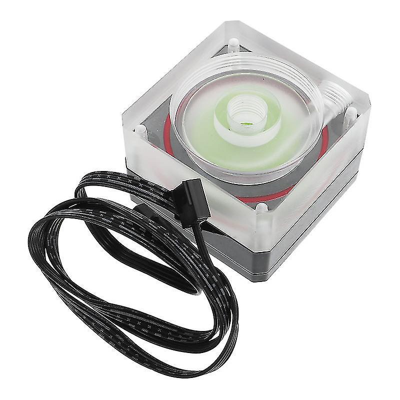 6X6x4cm Black Sump, Sewage & Effluent Pumps Pc Cooling System Cpu Water Cooler Water Cooling Systems
