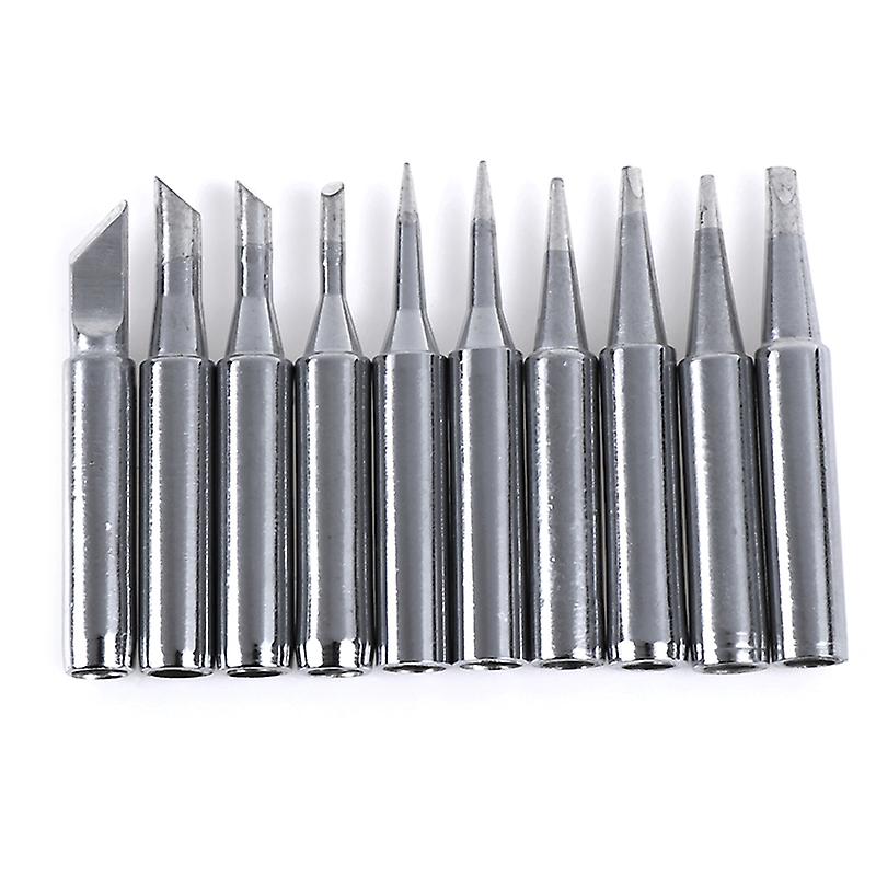 10pcs constant-temperature common solder soldering iron tip for 900m 963 station HFMQV