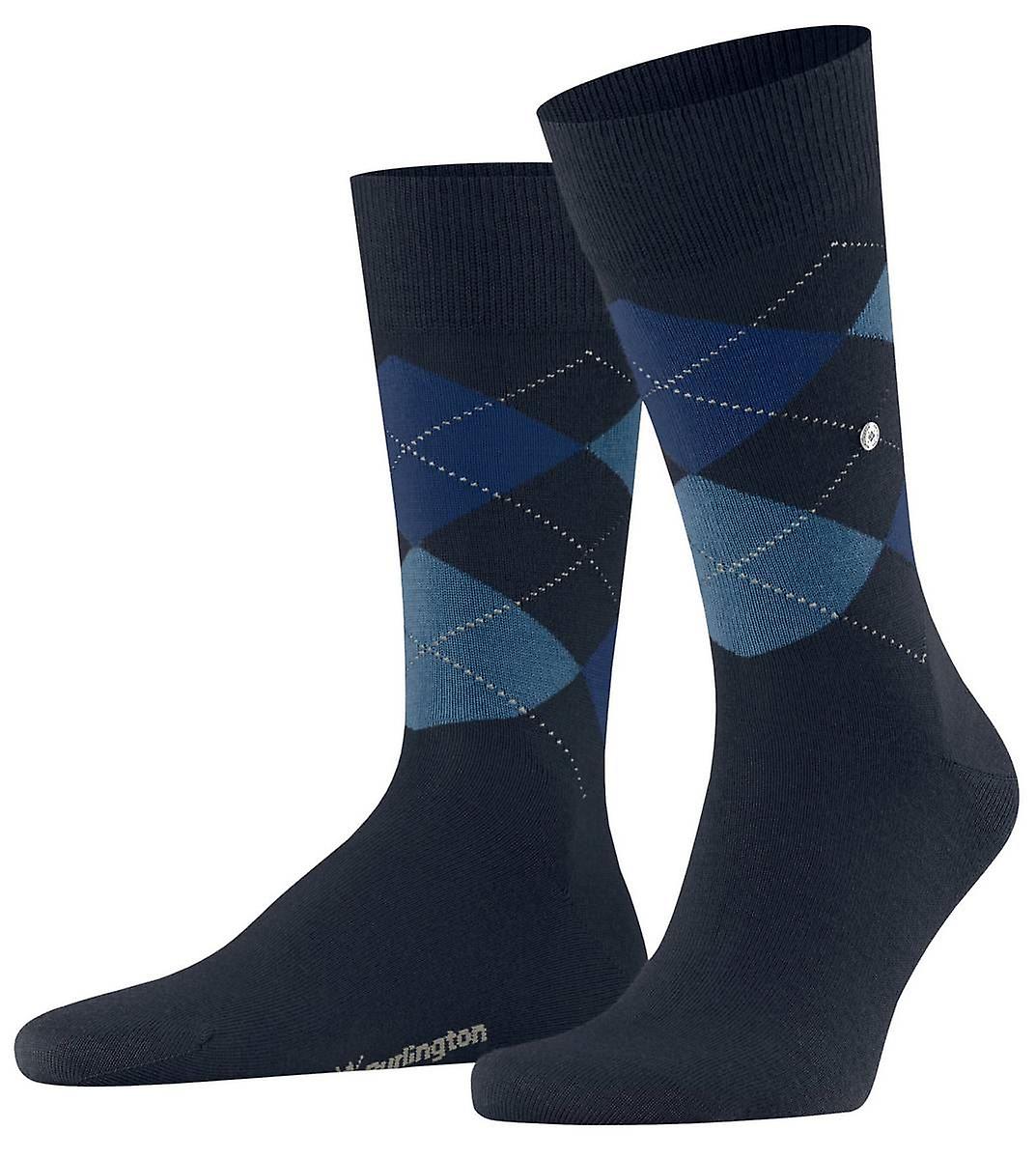 Burlington Edinburgh Socks - Space Blue