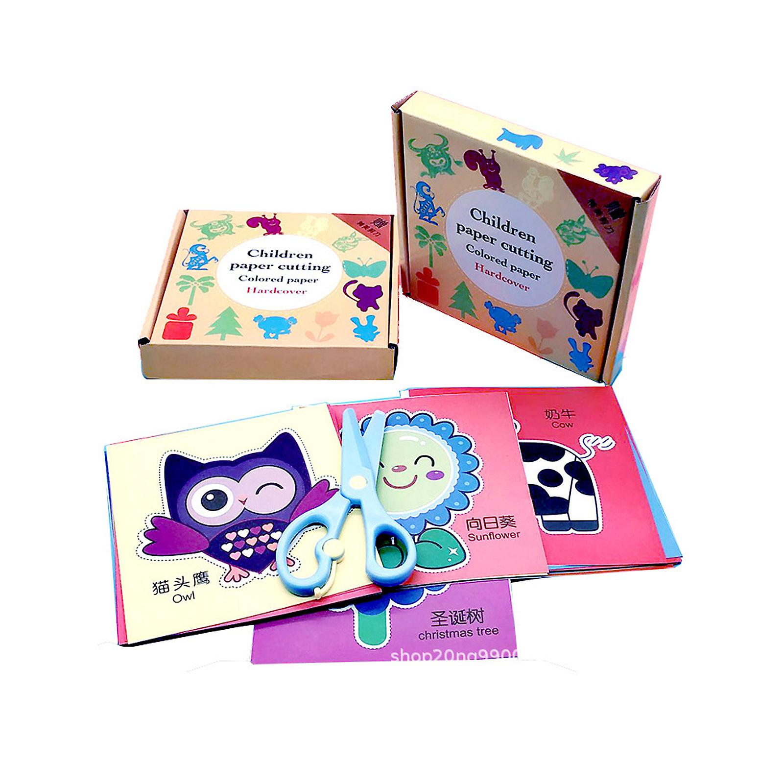 Children Safety-scissors Set Preschooler Training-scissors Kindergarten