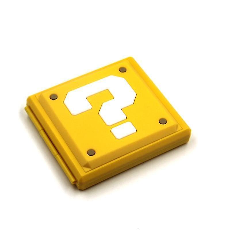 YELLOW Portable Shockproof hard Shell Storage Box For Nintendo Switch Game Cards