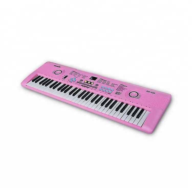 61 Key Keyboard Piano, Multifunctional Portable Electronic Musical Piano Keyboard With Microphone, Built-in Speaker, Electric Digital Keyboard, Piano