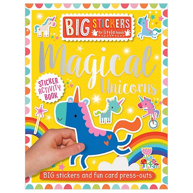 Big Stickers For Little Hands Magical Unicorns Paperback