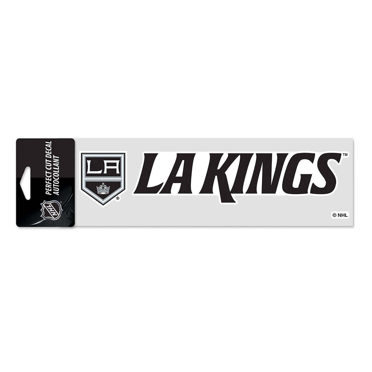 NHL Perfect Cut Αυτοκόλλητο 8x25cm Los Angeles Kings