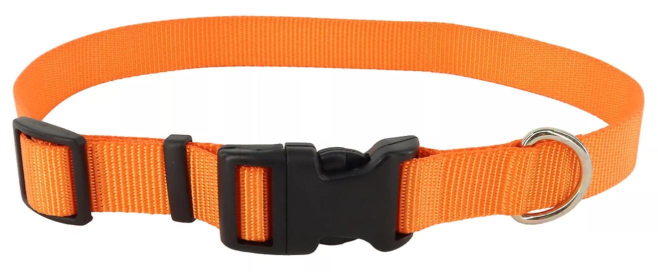 Retriever 26901 Q CIT26 Solid Color Adjustable Dog Collar with Plastic Buckle