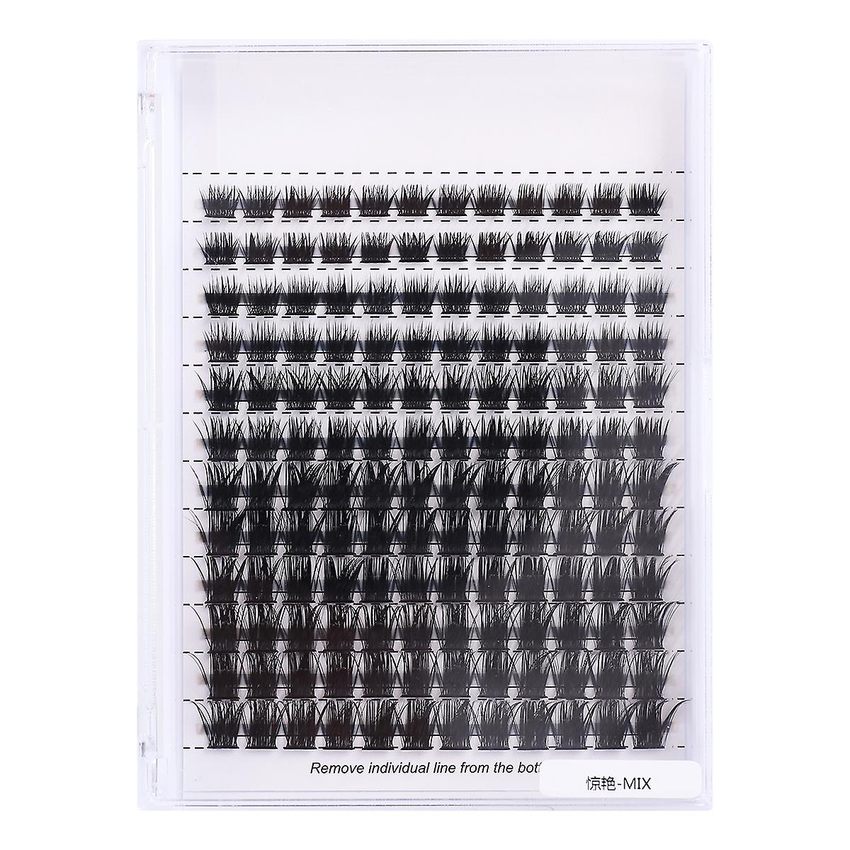 INF Individual false eyelashes in different lengths and styles Model 4