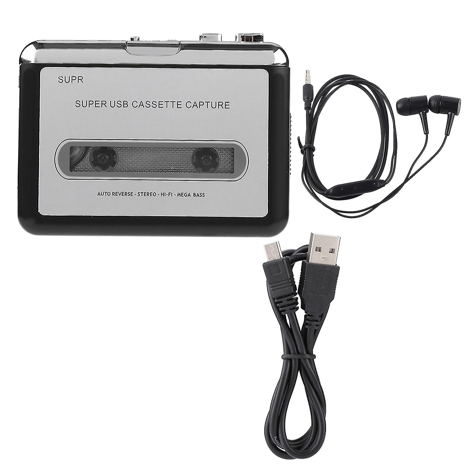 Tape To Pc Cassette Recorder Mp3 Cd Converter Capture Digital Audio Music Player