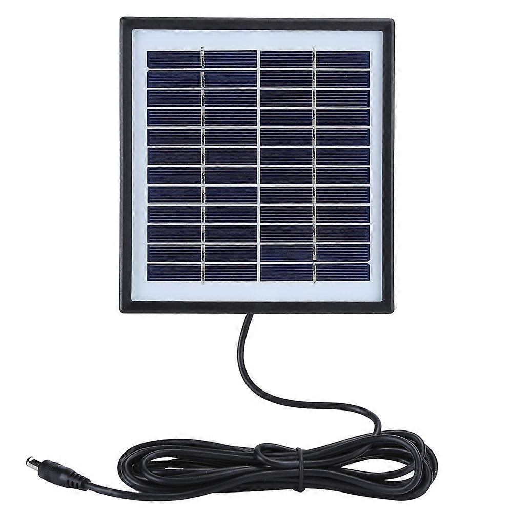 Panneau solaire polysilicium multifonctionnel 2W 12V Planche de charge en polysilicium avec bordure pour le camping en plein air