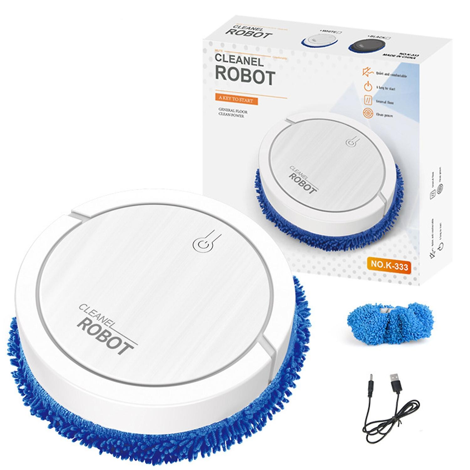 USB Charging Robot Vacuum Cleaner with Zigzag Cleaning Route