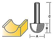 - Core Box Router Bit 3/8" 1/4" Shank