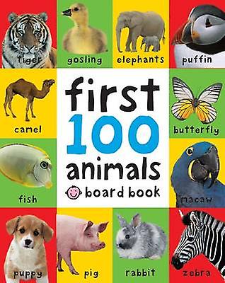 First 100 Animals by Roger Priddy Paperback Book