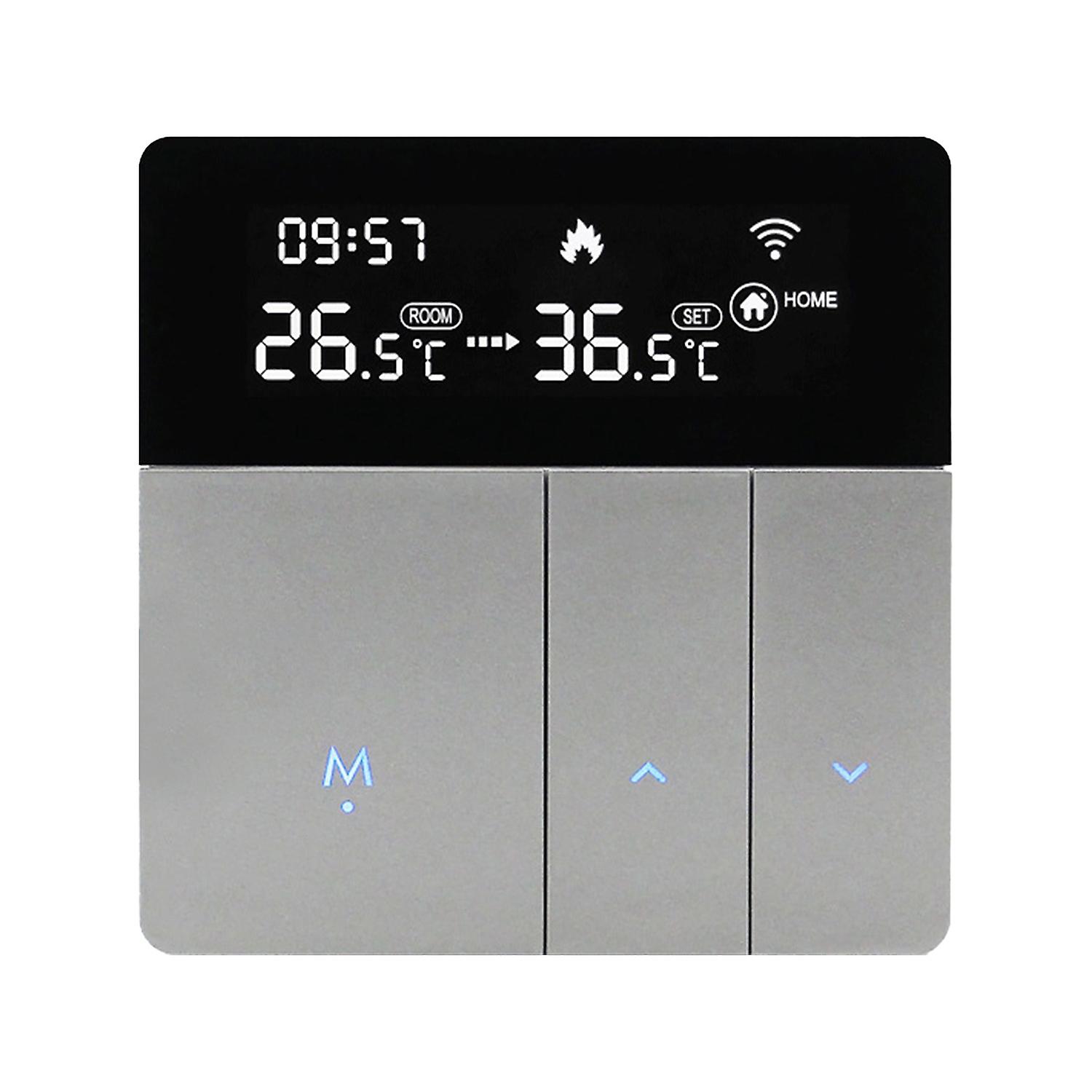 WIFI Smart Thermostat with LCD Display Smart Heating Radiator Thermostat APP & Voice Control Indoor 