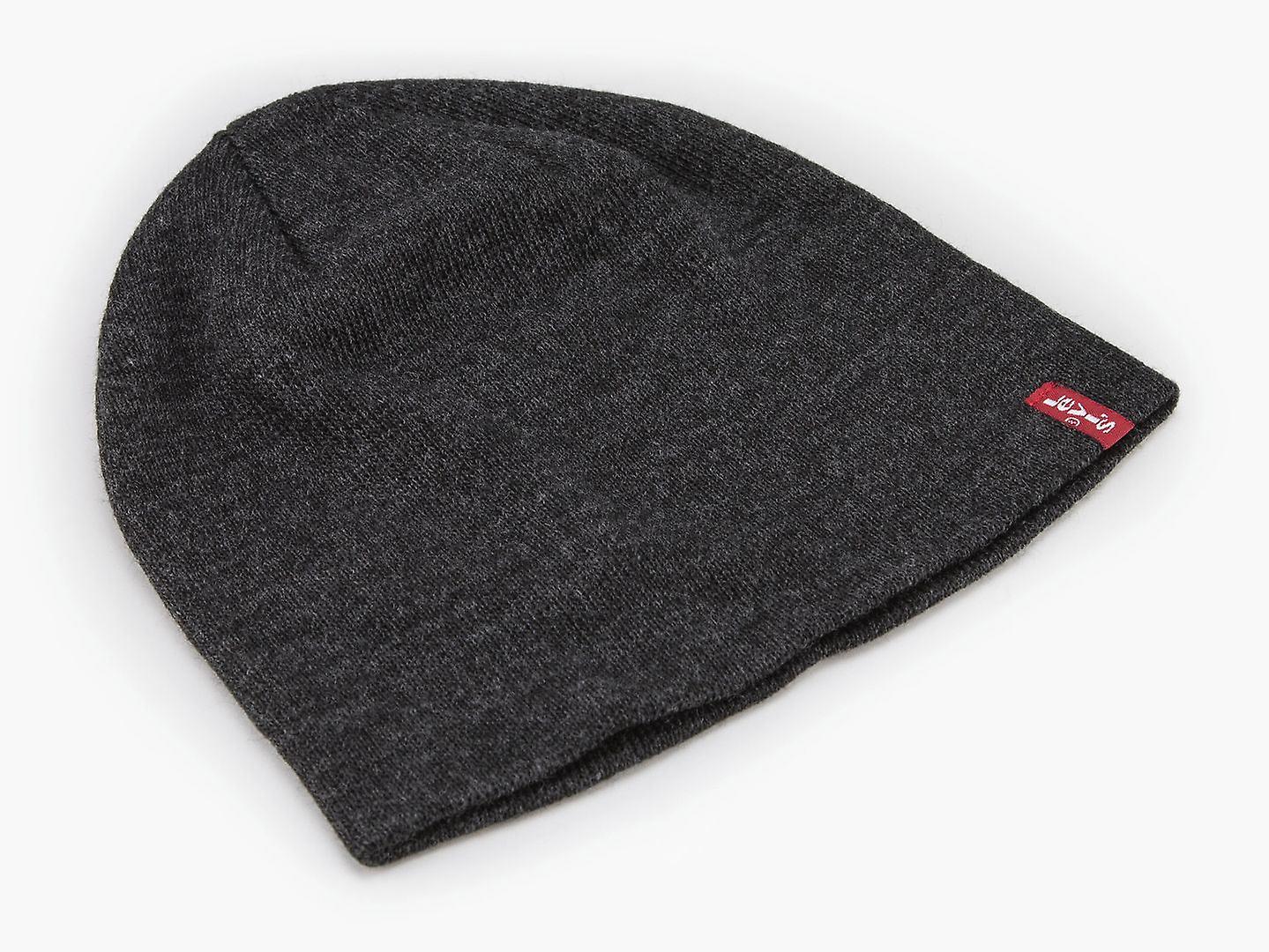 Levi Knitted EU11 Beanie ~ Red Tab