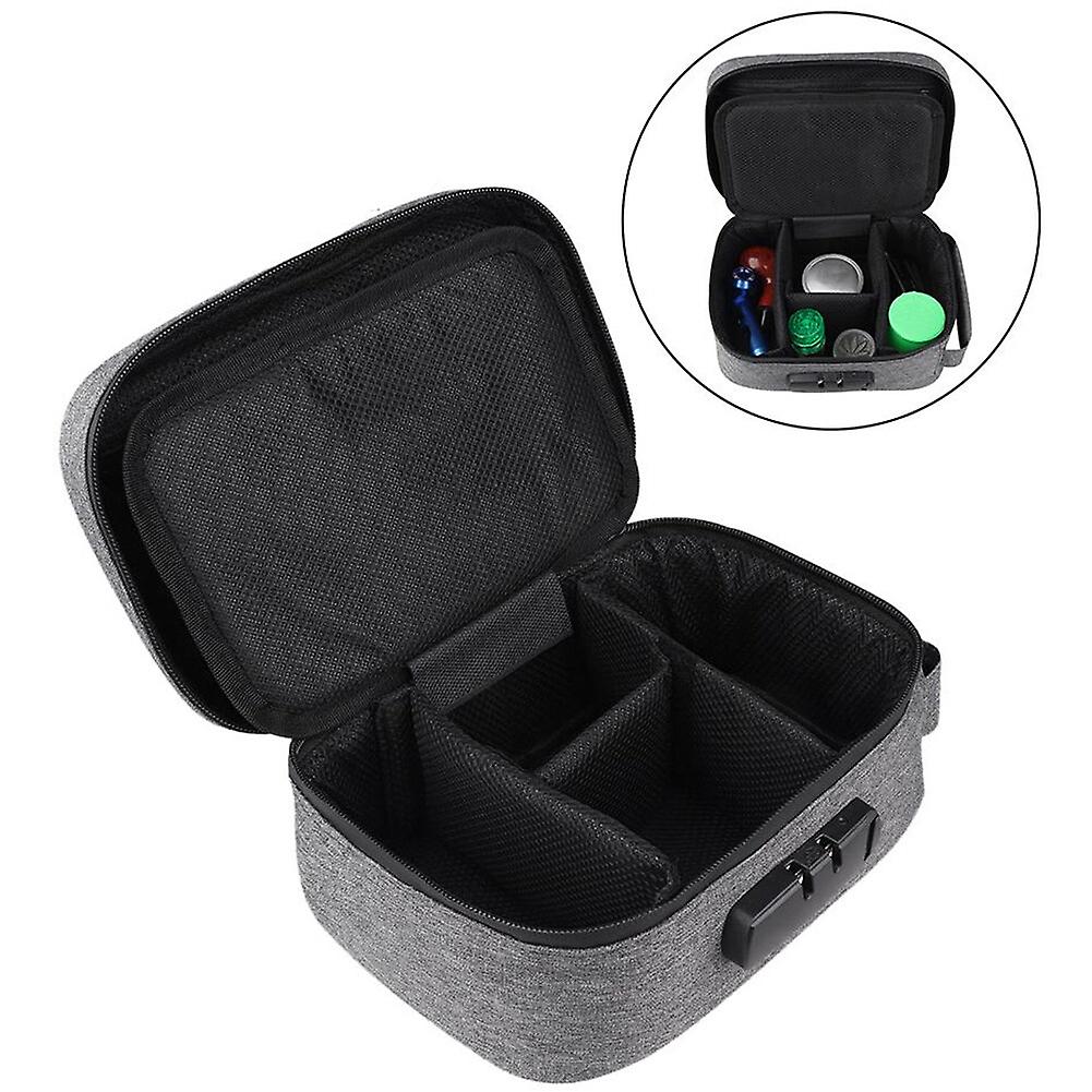 Odor Proof Stash Case with Lock - Activated Carbon, Waterproof