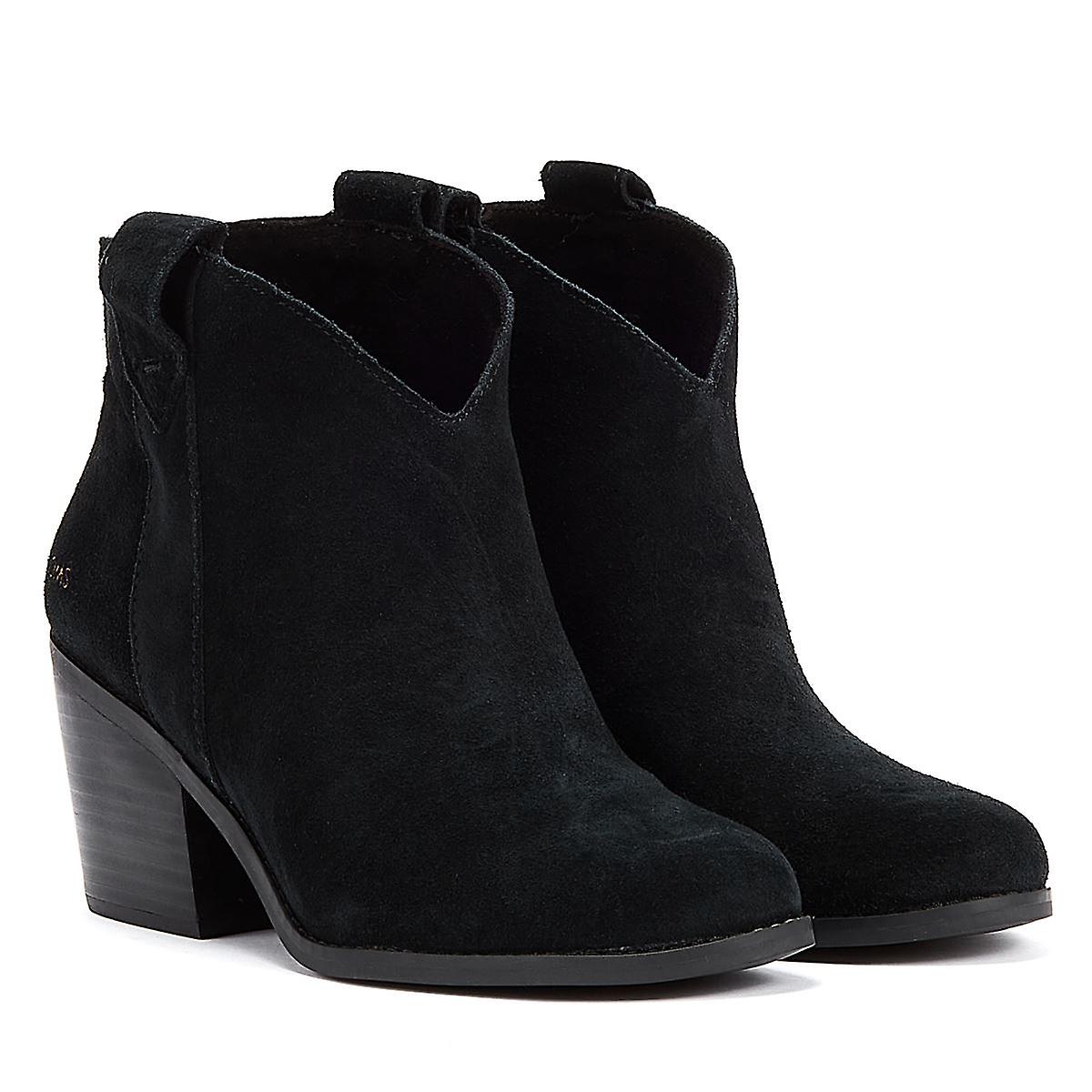 TOMS Constance Suede Women's Black Boots