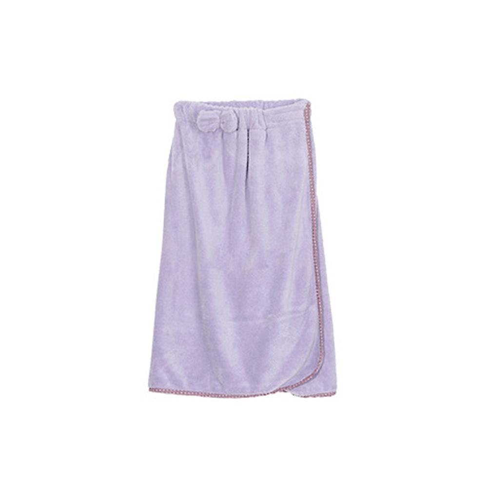 Womens Plush Bathrobe with Straps Thick for Winter Beach Spa Wrap Shower Bath Body Towel Quick Dry
