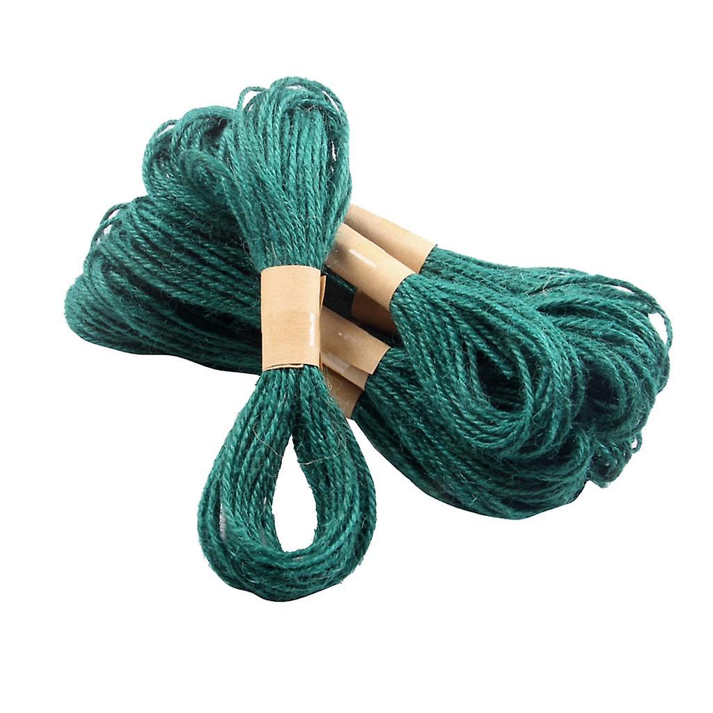 11 Yard Jute String Twine Rope for DIY and Gift Wrapping Craft Red