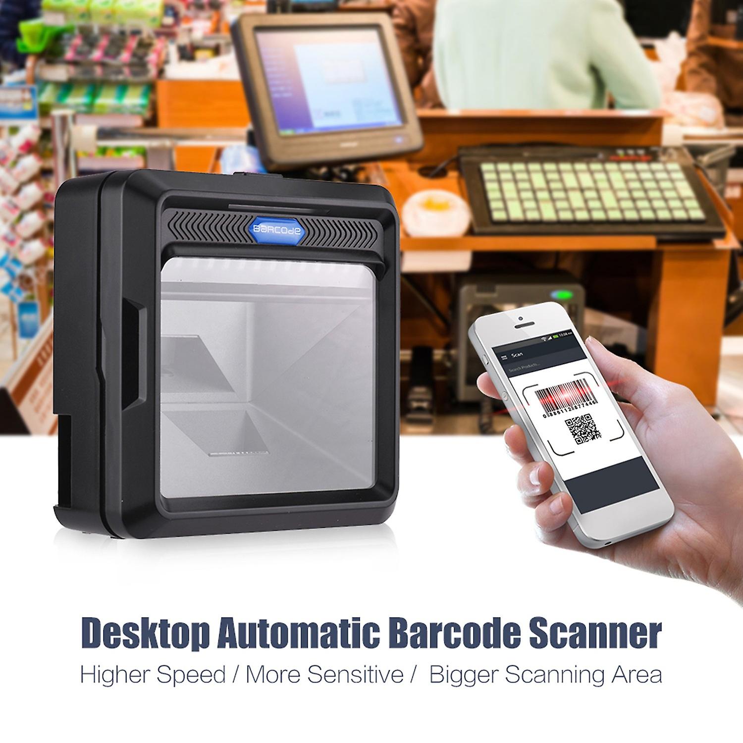 Hochgeschwindigkeits-Barcode-Scanner 1D 2D QR-Code Bardcode-Leser Präzises Code-Scannen USB-Schnittstelle Automa