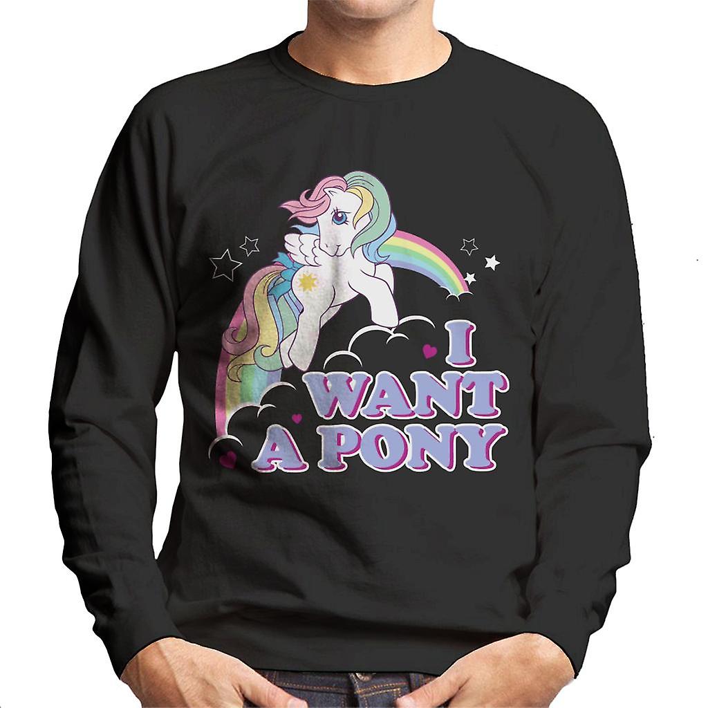 My Little Pony I Want A Pony Men's Sweatshirt