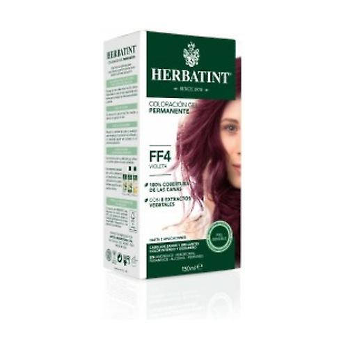 Hair Dye Permanent Coloring Gel FF4 Violet 150 ml