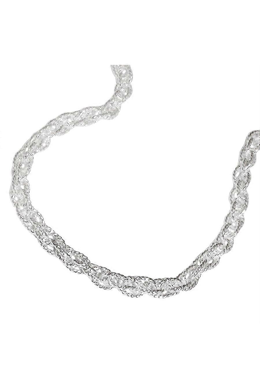 Necklace Double Anchor 42cm Silver 925 - Gl112000-42