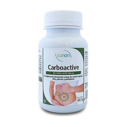 Carboactive 90 capsules of 550mg