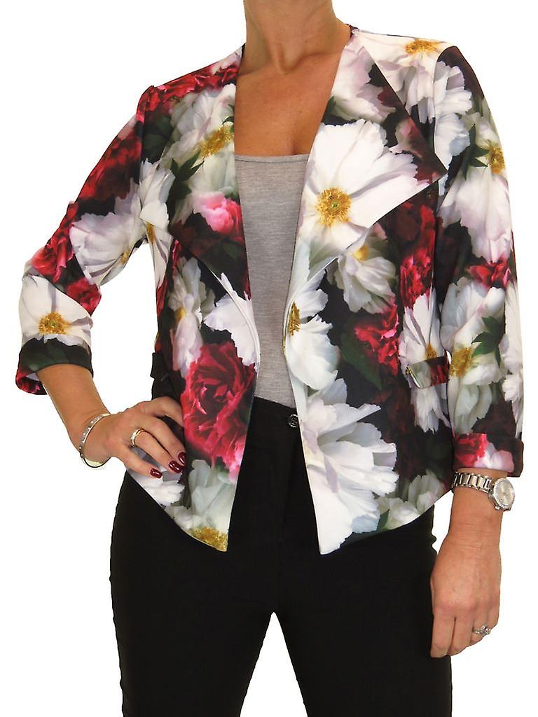 icecoolfashion Women's Lightweight Short Open Front Blazer Jacket