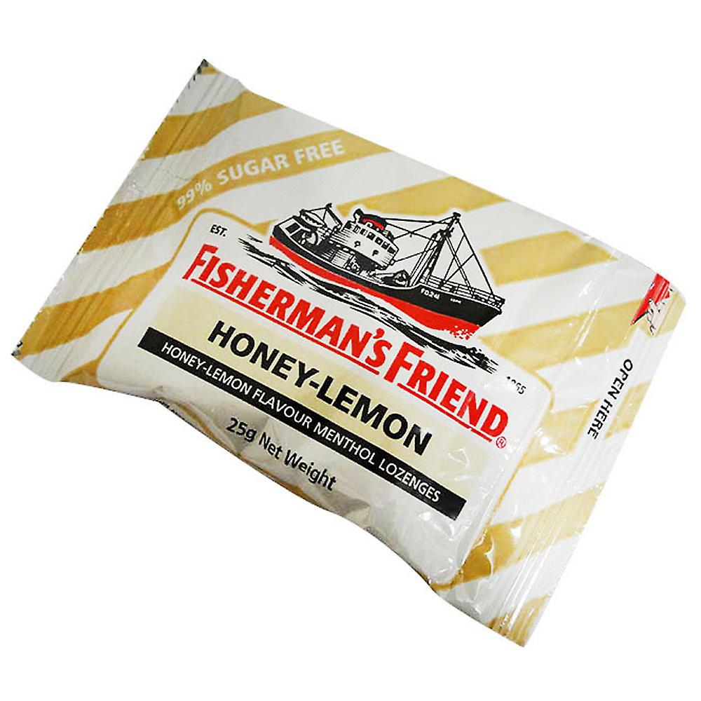 Fishermans Friend Carefully Blended Honey Lemon Menthol Mints Flavour 12x25g