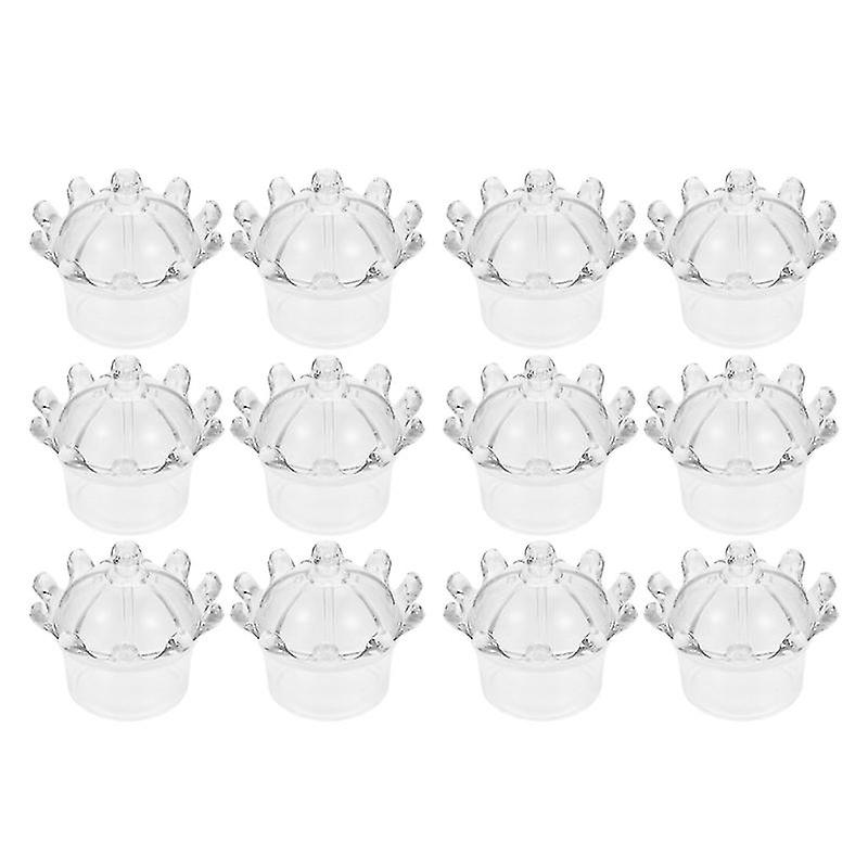 12pcs Transparent Candy Jar