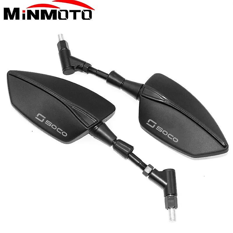 For Super Soco Tc Tcmax Ts Tsx High Quality Motorcycle Rearview Side Mirrors Universal 8mm 10mm Screw