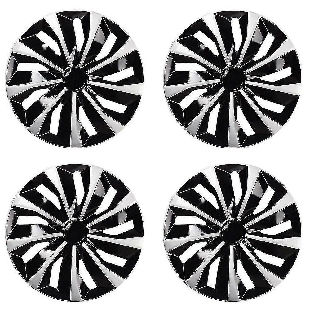 4pcs 16 אינץ 'כיסויי גלגלים לרכב עבור r16 חישוקי רכזת ברזל abs כובעי רכזת חישוקי גלגלים כיסוי hubcap