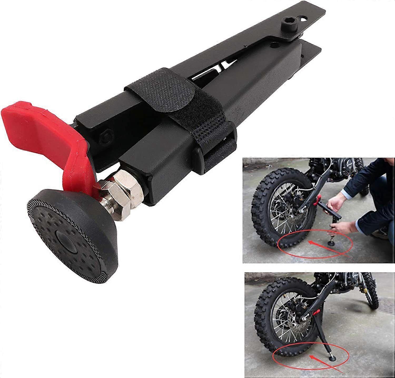 Motorcycle Wheel Lift Stand Trail Stand Portable For Most Motorcycle Wheels Red