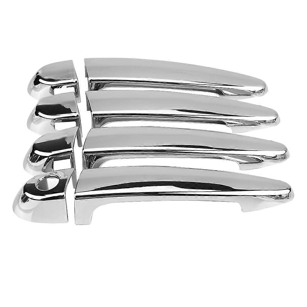 8 pcs Car Chromium Electroplating Door Handle Cover Trim for BMW X1 X3 X5 X6 2010~2013 E2U560