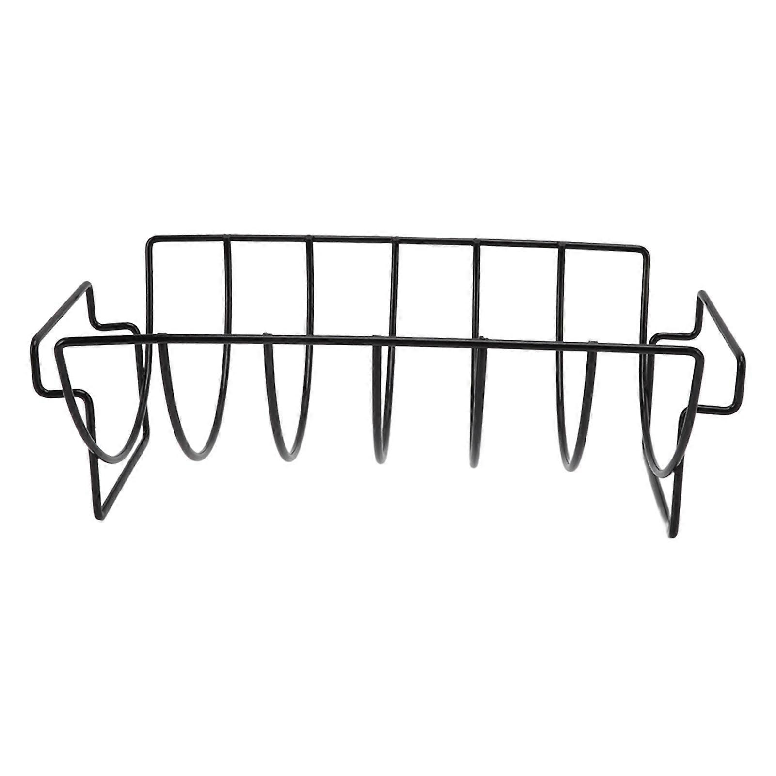 Rib Rack αντικολλητικό επικαλυμμένο κοτόπουλο μπριζόλα ψήσιμο stand μπάρμπεκιου εργαλείο βοείου κρέατος Ribs Grill