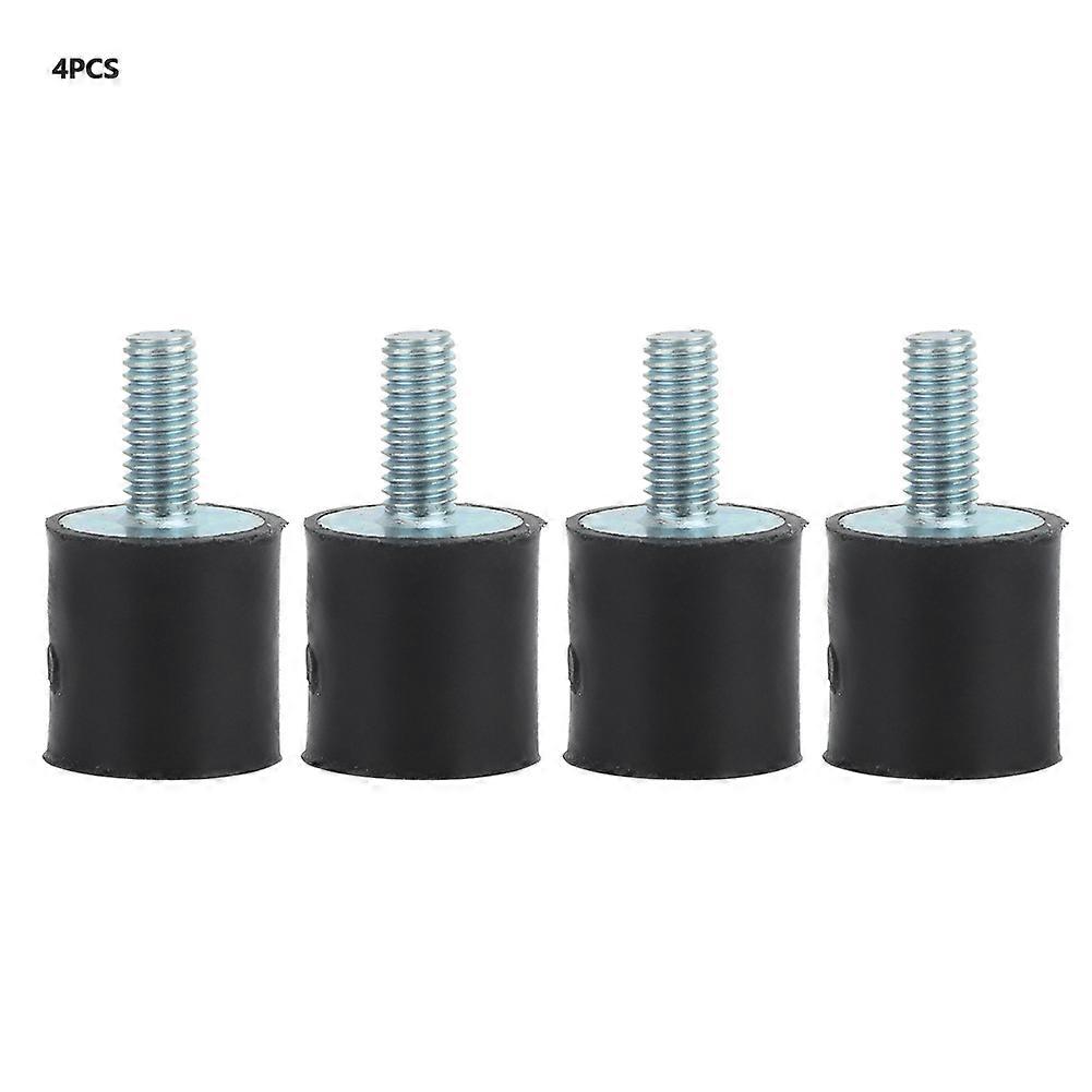 4PCS Amortisseur de vibrations anti-chocs en caoutchouc en caoutchouc Isolateur anti-chocs (VE15 * 15 M4 * 10)