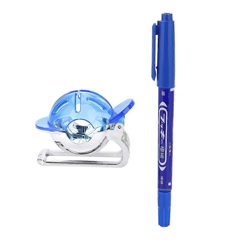Golf Ball Liner Line Marker Drawing Template Alignment Tool With Pen Accessories