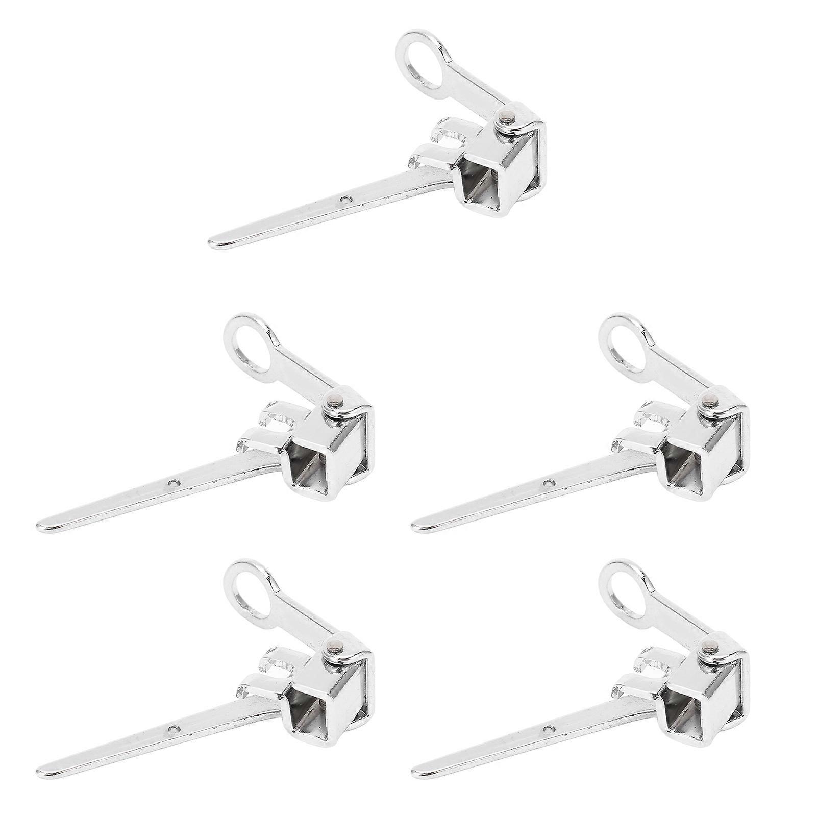 5 Pcs Repriser Pied Tout Fer Multifonctionnel Léger Portable Ménage Machine À Coudre Pied-de-biche